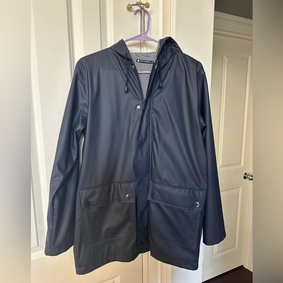 Petit Bateau Navy Raincoat - Picture 1 of 4